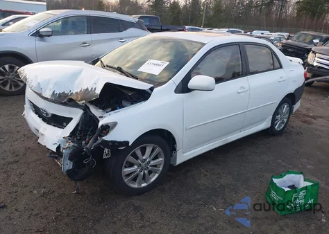 2010 Toyota Corolla S из США, поврежденный, VIN 1NXBU4EEXAZ315659